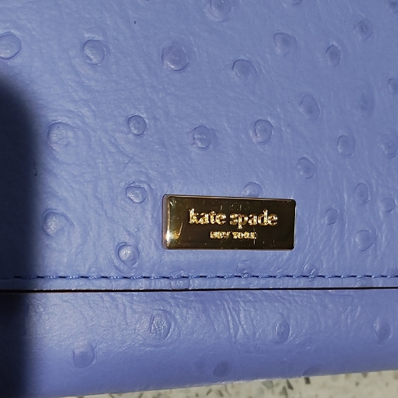 Kate Spade Periwinkle Embossed Wallet - Picture 9 of 11